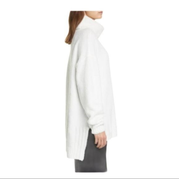 ATM Chenille Turtleneck High/Low Sweater - NWT - Size Large - Picture 3 of 6